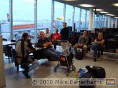 Vertrekhal in Schiphol