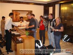 Uitzicht vanuit het vliegtuig