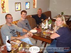 Lekker aan het bijkomen in het hotel